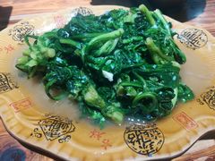 茼蒿清炒-胡师傅三下锅(汽车站店)