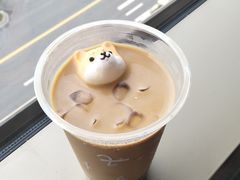 柴柴焦糖燕麦拿铁-Seesaw Coffee(上海虹桥天地店)