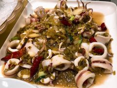 酸菜炒鱿鱼-温岭人家(红花北路店)