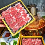 北京美食探店[调皮]去古铜吃铜锅涮肉