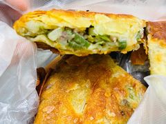牛肉大葱-贾五油糊馅