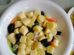 虾仁日本豆腐-橄榄季酒店