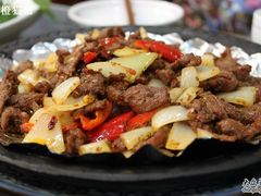 铁板飘香鹿肉-乔家满族八大碗(流水沟店)