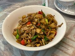 卜豆角炒藕丁-老梅园大虾城(八一桥店)