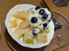 芒果蓝莓冰-必点海鲜·海肠捞饭大王(滨江道店)