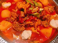 沙湾原始大盘鸡-丝路金桃·新疆菜(徐汇店)