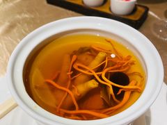 海底椰炖土鸡汤-北京泰富酒店-柏景轩中餐厅