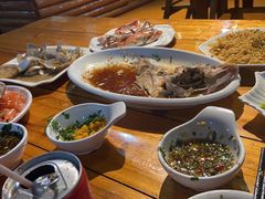 白灼野生海虾-蓝湾碧波·老字号·疍家非遗海上餐厅