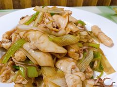 葱炒笔管-华春餐馆(鱼山路店)