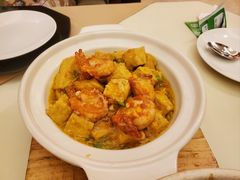 蟹粉鲜虾豆腐-利苑酒家(金宝店)