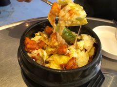 奶酪鸡排石锅-龙头洞小章鱼(东港店)