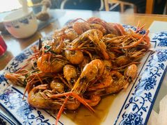 油爆河虾-洞天食府(北大街店)