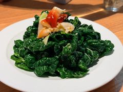 奶白菜炝北极贝-连鹭海鲜·大连菜(星海店)