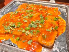 铁板包浆豆腐-绿茶餐厅(华联万柳店)