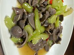 香芹炒鸭珍-515饭店
