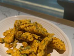 刺嫩芽煎土鸡蛋-关东小磨东北菜(漕河泾印象城店)