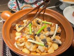 黑松露焗河鳗-海派悦庭·海胆烧麦·新融合菜(凯德广场店)