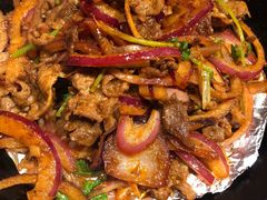 铁板炒烤羊肉-西贝(金桥店)