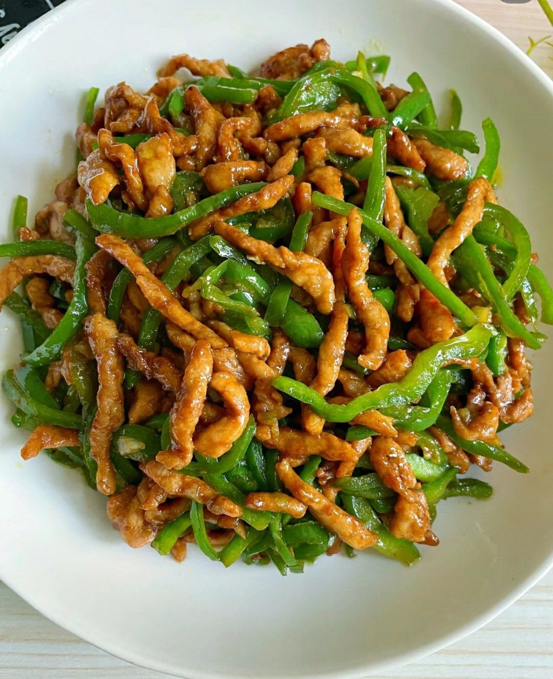 家常炒肉丝来一份