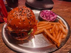 牛肉汉堡-Q MEX 库迈墨西哥餐吧(三里屯店)