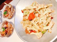 干锅有机花菜-卯时·龙光雅宴·精致锡帮菜(惠山古镇店)