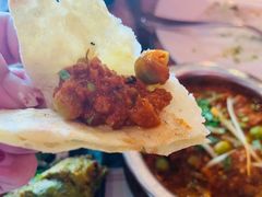 红咖喱配馕-克比叔叔印度餐厅Kebabs on the Grille(永康路分店)