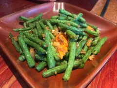 虾酱炒四季豆-花马天堂云南餐厅 Lost Heaven(外滩店)