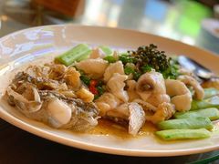 鲜花椒蒸桂花鲈-猪肉婆私房菜(容桂总店)