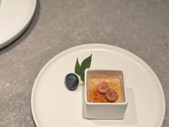 龙井焦糖炖奶-木守西溪溪隐餐厅