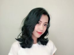 墨绿-茶发Salon·烫发染发理发