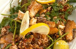 Nut and Spice Sea Bass