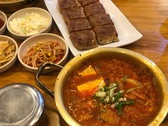 猪颈肉泡菜汤-金北顺大锅家(신사본점)
