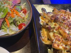 辣牛肉酱芝士薯条-bluefrog蓝蛙(皇庭广场店)