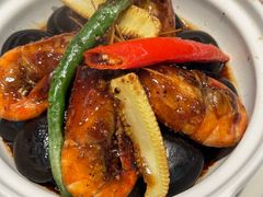 榄油黑胡椒大虾-狮拾久·现代新加坡料理(福田COCO Park店)