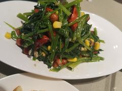果仁菠菜-蝎王府羊蝎子(虎坊桥总店)