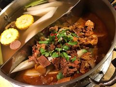 牛腩鸳鸯锅底-左庭右院鲜牛肉火锅(新梅广场店)