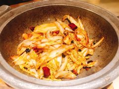 豆豉娃娃菜-绿茶餐厅(西单老佛爷店)