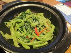 炸酱通菜-御龙海鲜火锅(十六浦店)