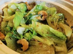 瓦煲虾干香口者唐生菜-利苑酒家(华熙国际店)