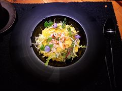 藏红花意大利烩饭配香料龙虾-AZUL by FUEL蓝色·法式酒馆(琶醍店)