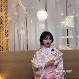 穿着和服吃日料