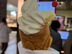 抹茶红豆冰激凌圣代-粉粉乐鲷鱼烧(美罗城店)