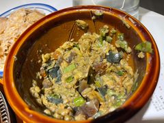 皮蛋辣椒擂茄子-小放牛炒菜馆(裕华万达店)