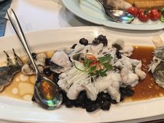 花园鸡汁蒸桂鱼-杭州西湖柳莺里酒店·闻莺厅