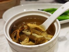 姬松茸炖土鸡汤-鹭江潮餐厅•福建菜(鹭江佲家酒店)