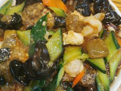 三鲜焖子-方城小吃店