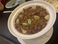 腊八蒜肥肠-勺园中餐厅