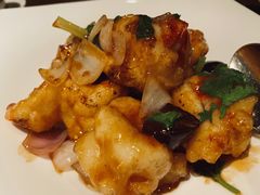 黑蒜大千虾球-北京四季酒店·采逸轩