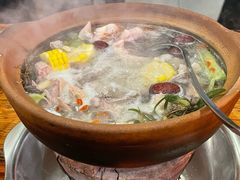 石橄榄炖鸡-洪大厨鸡煲(福田店)