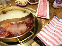 菌汤锅底-四喜小胖·北京涮肉(五道营店)